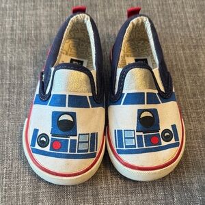 Gap Star Wars Toddler R2D2 shoes size 6